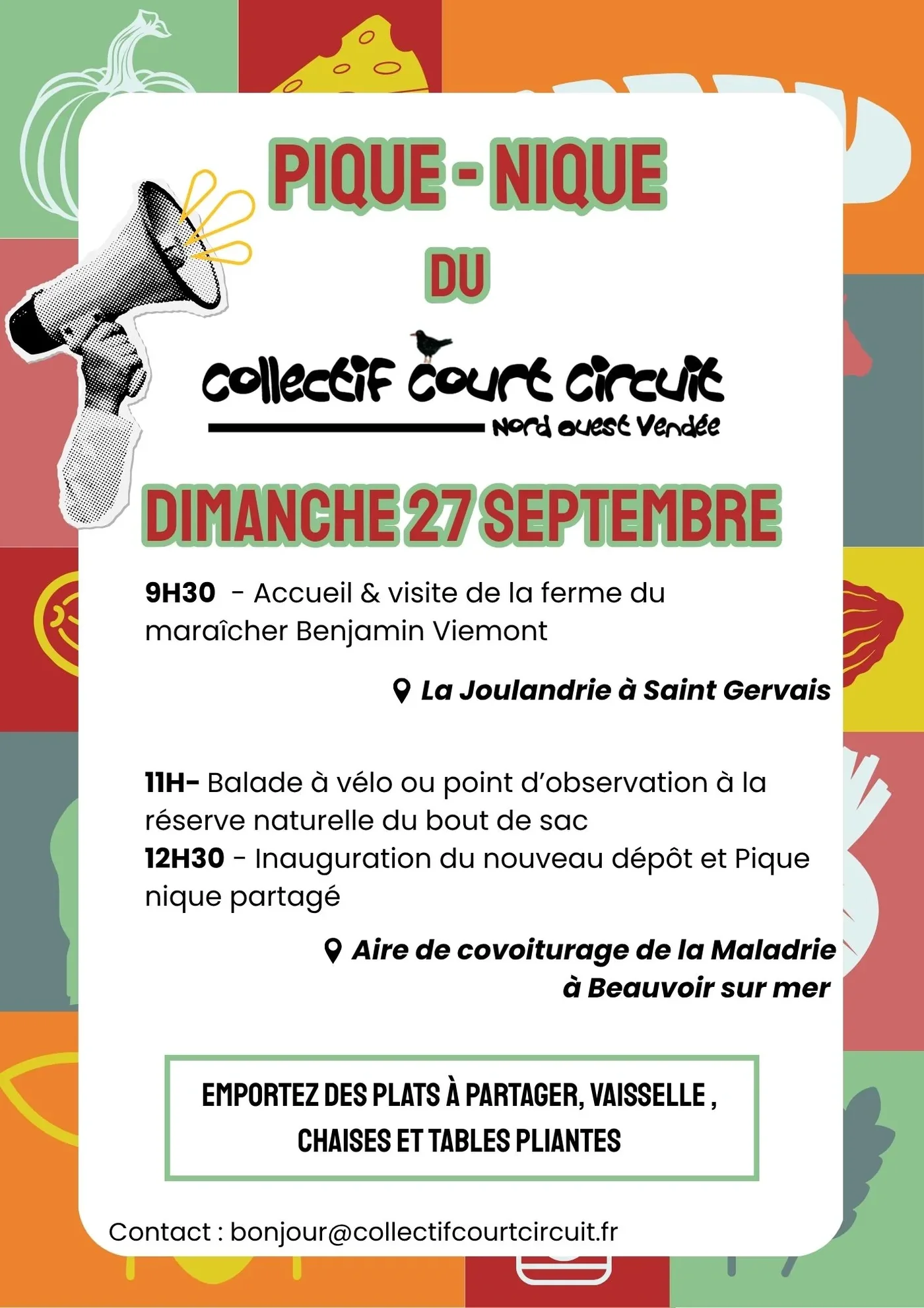 Pique-nique du Collectif le 27 septembre 2026